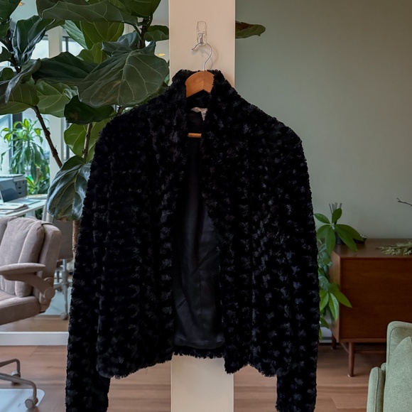 Quilted Mac & Jac faux fur jacket - Picture 3 of 3
